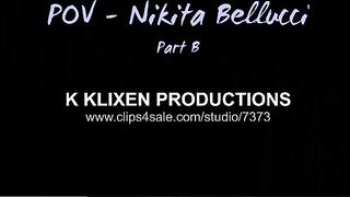 KLIXEN EDGING K POV - NIKITA BELLUCCI (PART B)