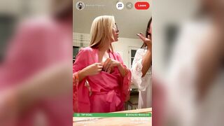 Madisyn Shipman With Her Mom - Full Live Cooking (Lingerie, Slips & More In Descript)